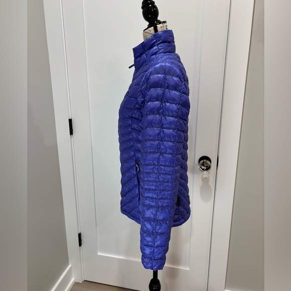 The North Face Women's Thermoball Purple Quilted Puffer Jacket - Picture 2 of 7